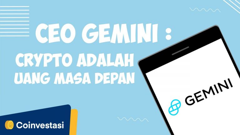 CEO Gemini: Crypto Adalah Uang Masa Depan - Tokocrypto News