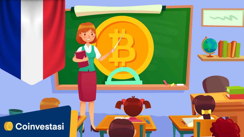 Siswa Sekolah Menengah di Prancis Belajar Bitcoin