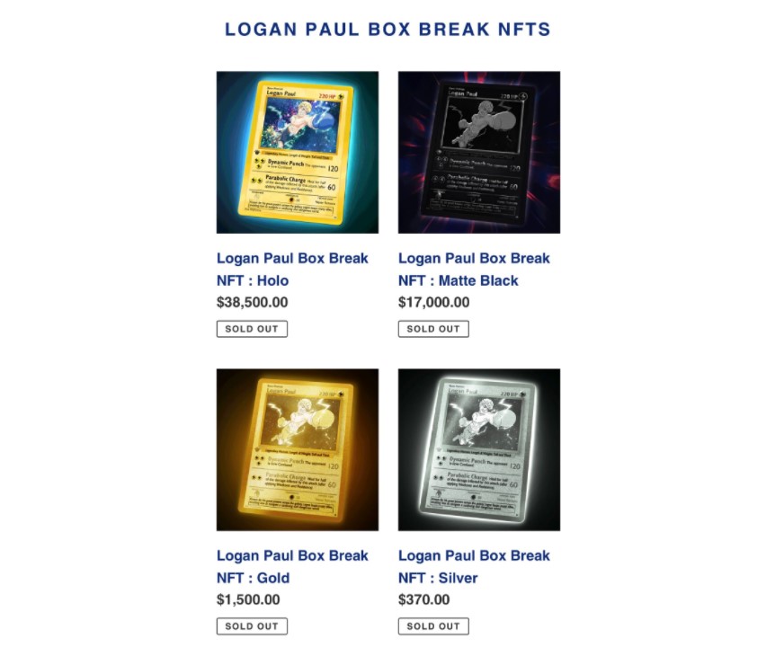Box Break NFT - Logan