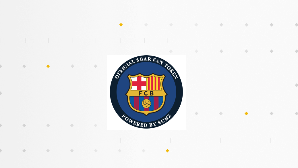 Ilustrasi BAR token kripto dari penggemar klub sepak bola Barcelona.