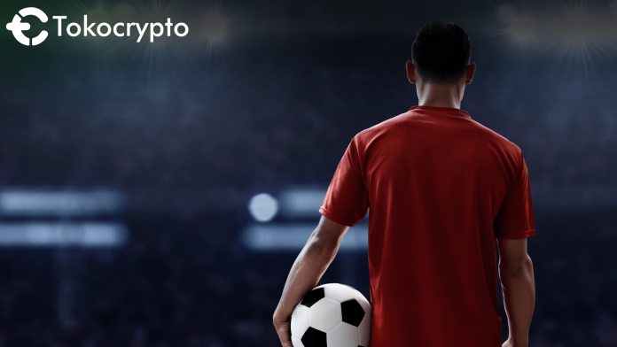 Ilustrasi token kripto klub sepak bola.