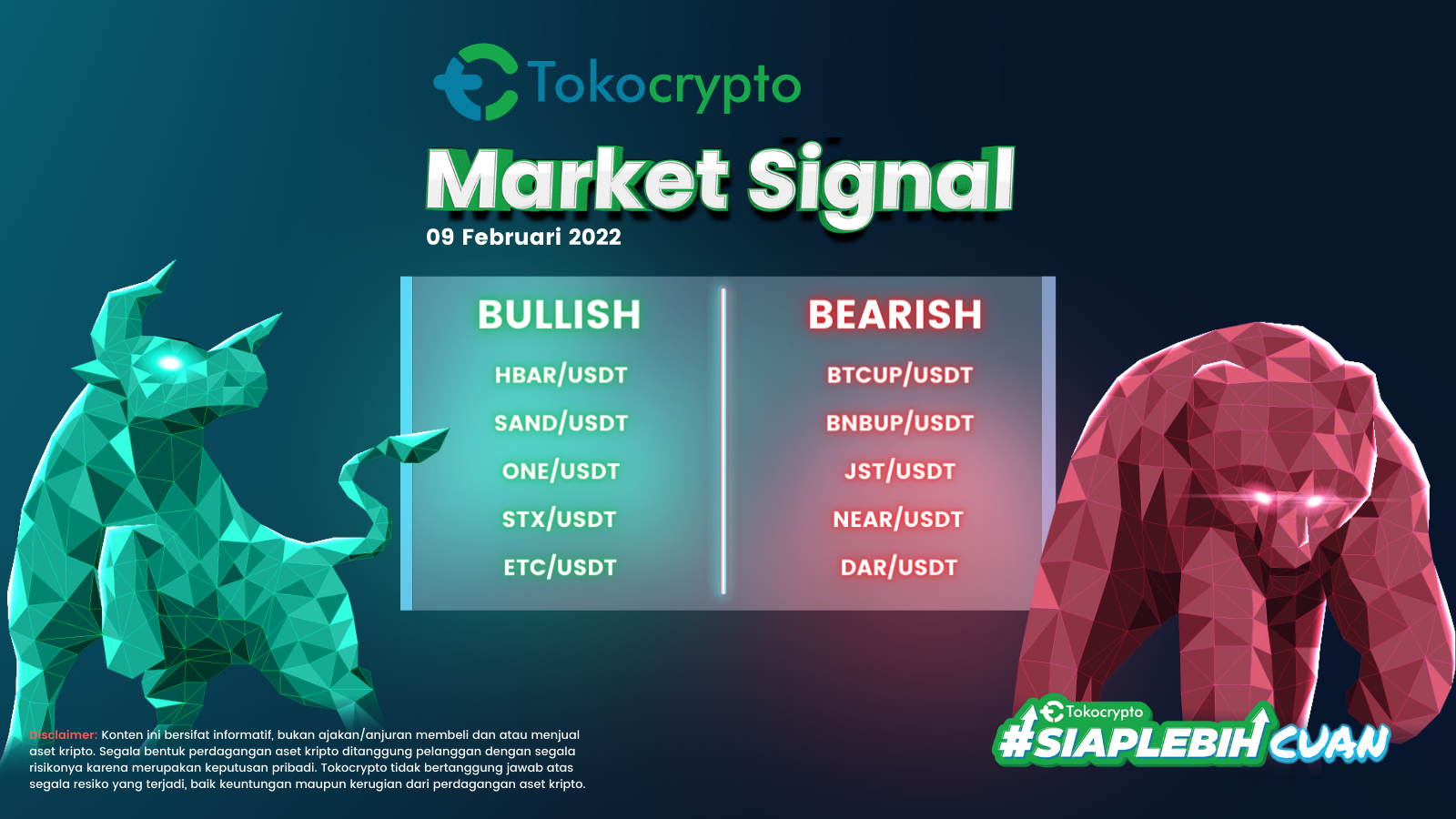 Tokocrypto Market Signal