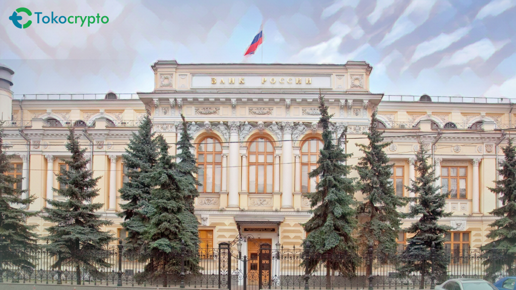 Ilustrasi Bank Sentral Rusia.