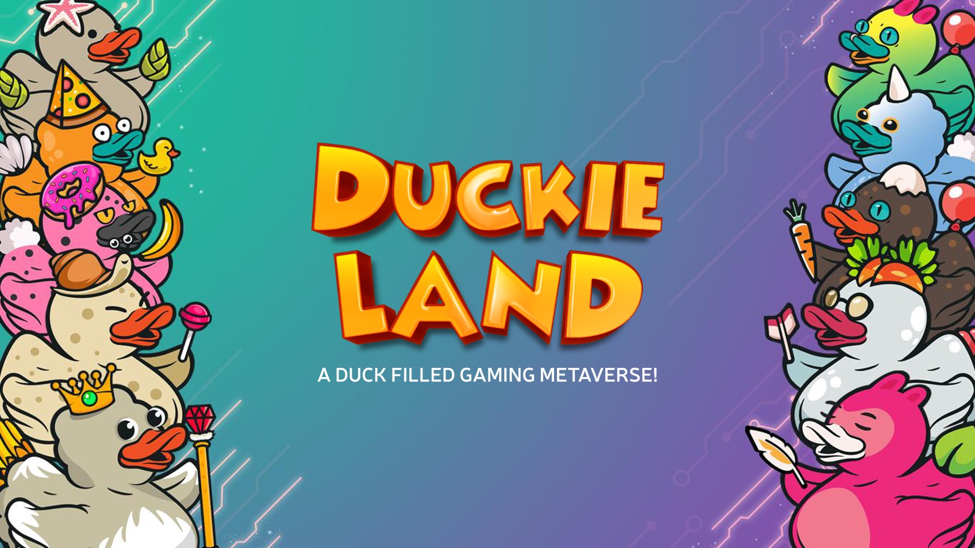 Ilustrasi game blockchain lokal, Duckie Land.