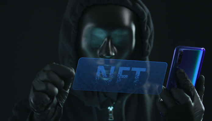 illustrasi modus penipuan nft