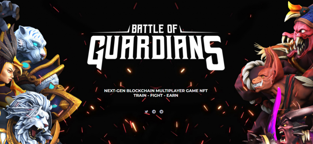 tampilan virtual game battle of guardians