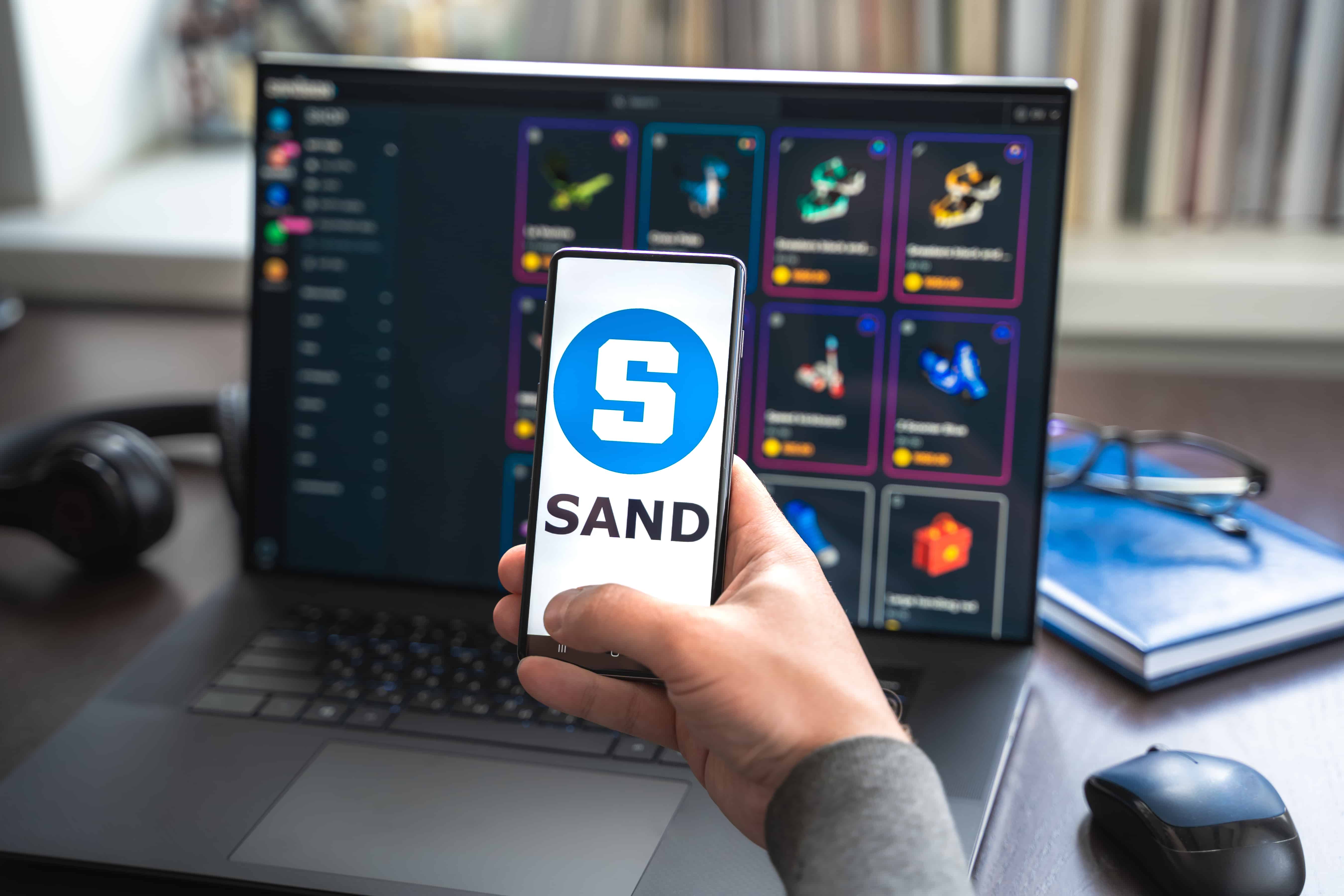 tampilan aplikasi virtual game sandbox