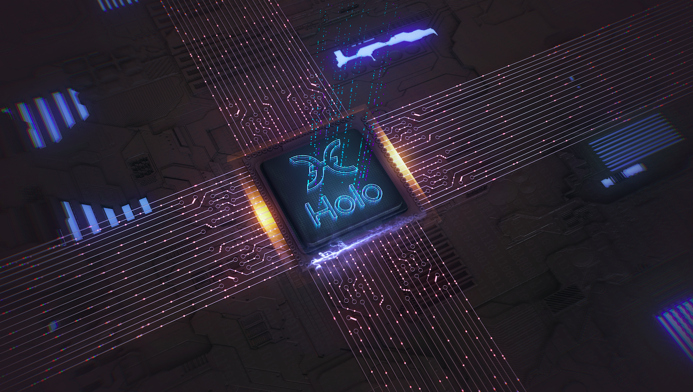 illustrasi hot coin di holochain