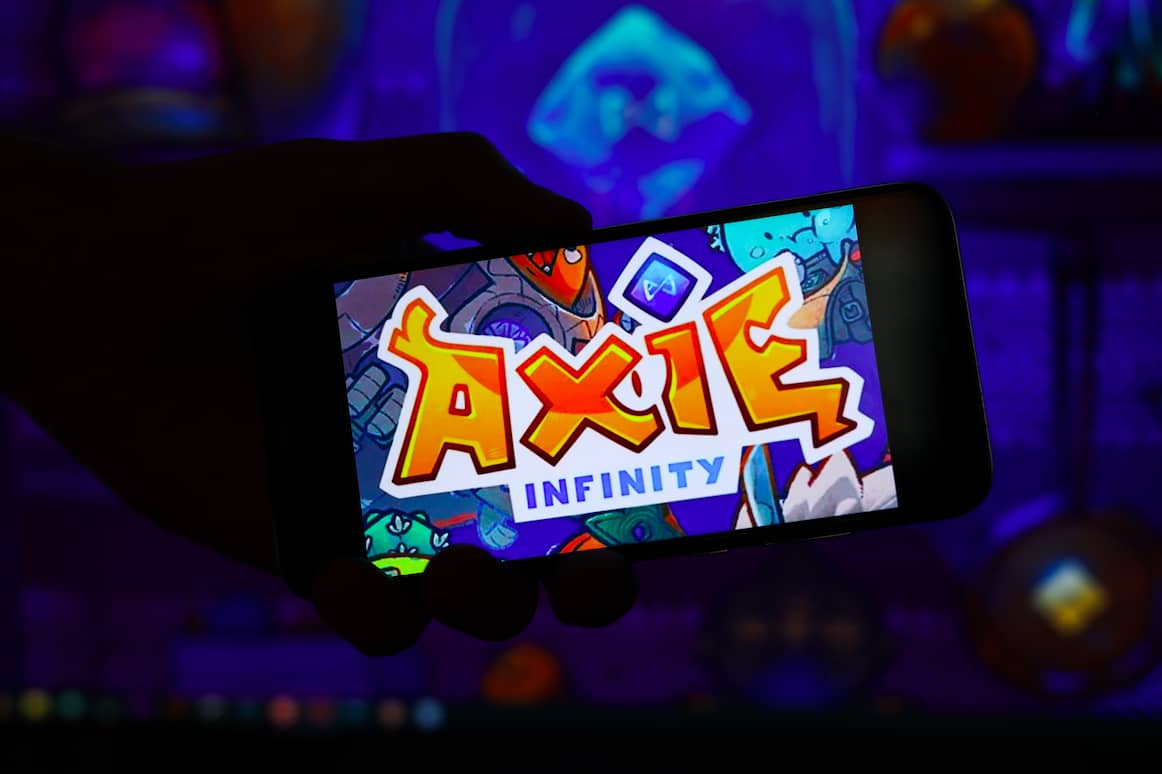 Ilustrasi Axie Infinity (AXS).