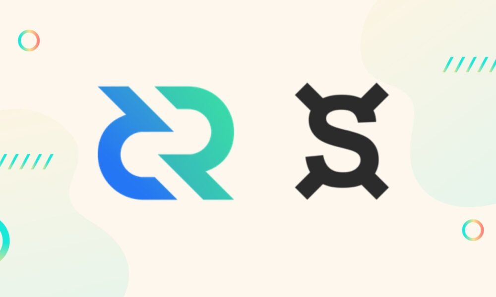 Ilustrasi aset kripto Decred (DCR) dan Frax Share (FXS).