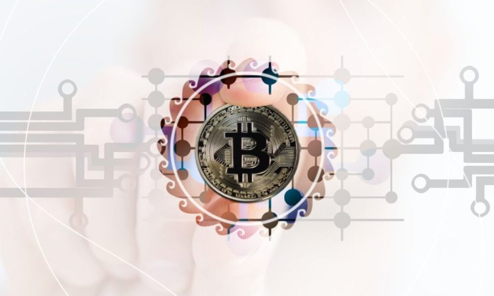 Ilustrasi aset Bitcoin.