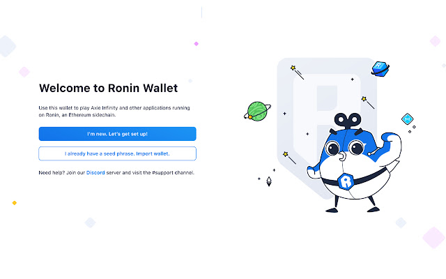 welcome to ronin wallet