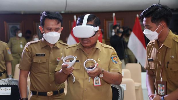 Ilustrasi Ketika lembaga pemerintahan Indonesia melirik pengembangan metaverse. Foto: Pusat Penerangan Kemendagri.
