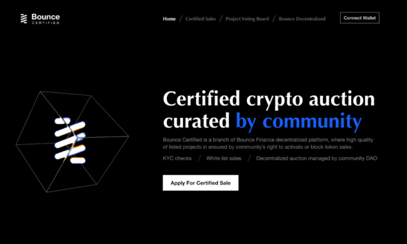 Bounce Finance Governance Token (AUCTION)