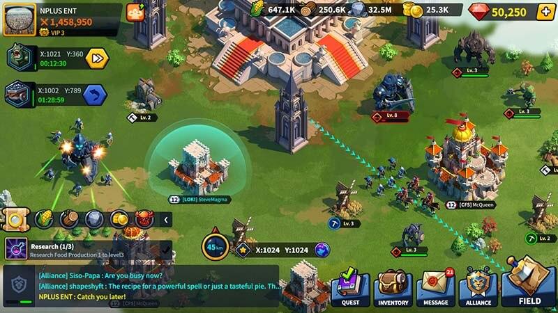 gameplay league of kingdoms