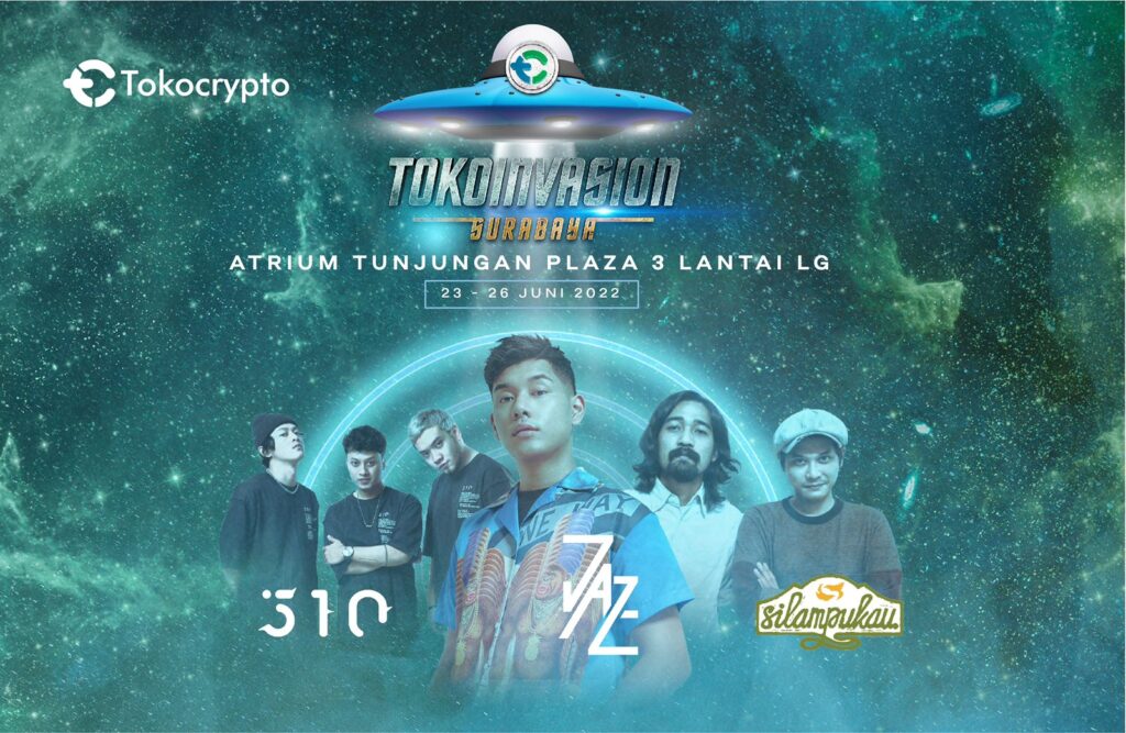 Tokocrypto menggelar TokoInvasion di Surabaya