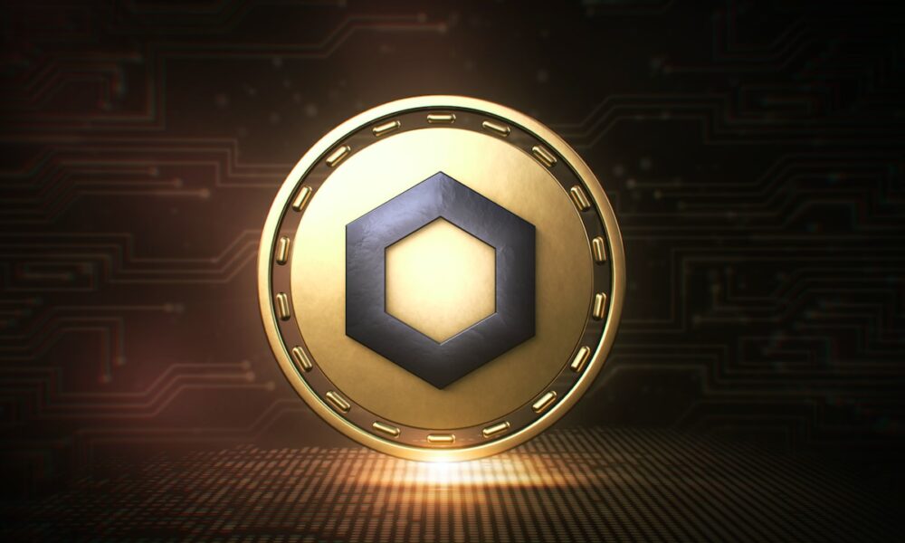 konsep chainlink coin