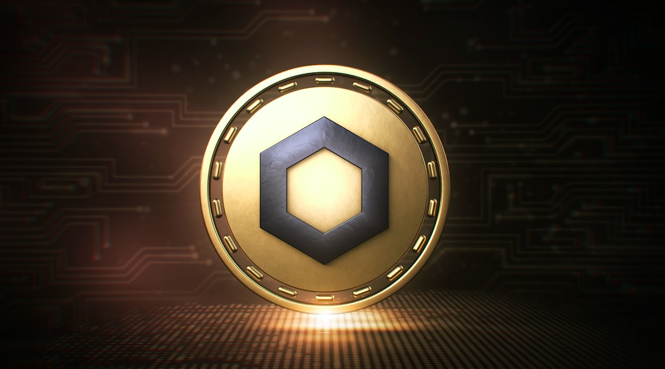 konsep chainlink coin