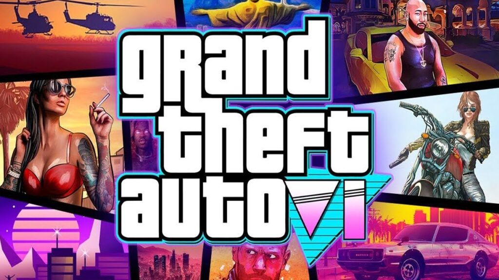 Ilustrasi game Grand Theft Auto (GTA) VI.