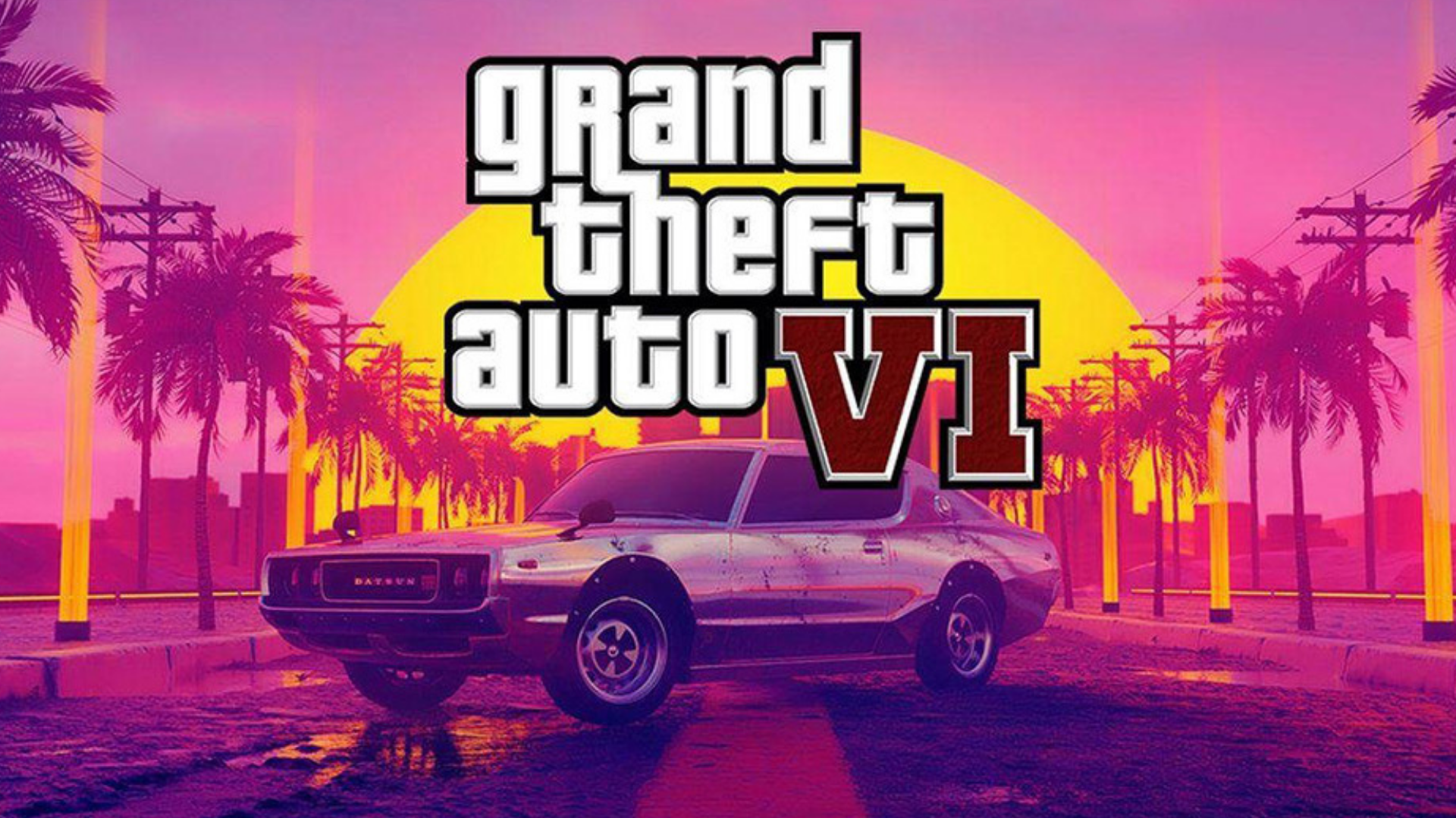 Ilustrasi game Grand Theft Auto (GTA) VI.
