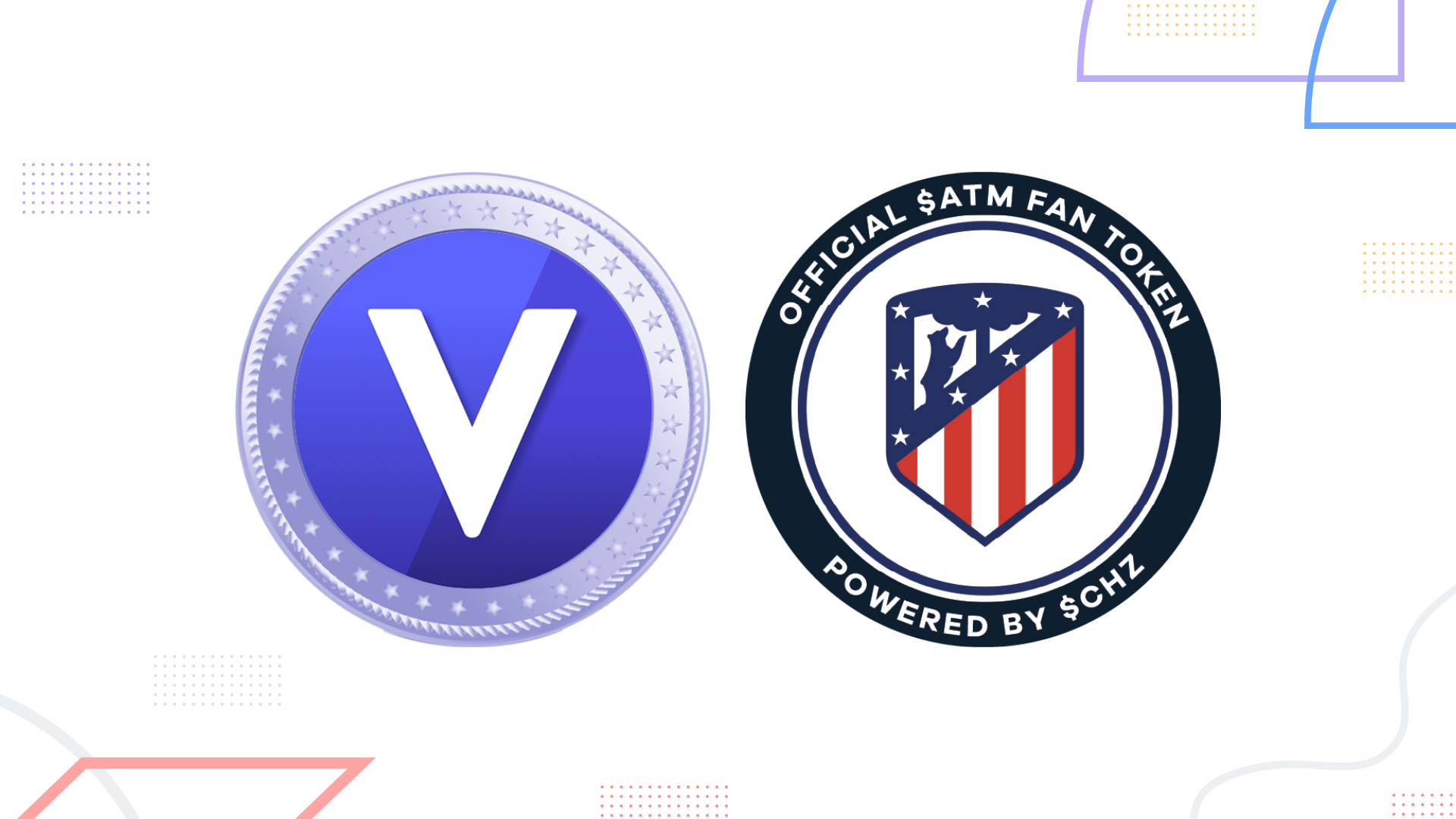 Voyager Token (VGX) dan Atletico De Madrid Fan Token (ATM)