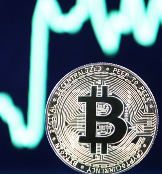 Iustrasi aset kripto Bitcoin