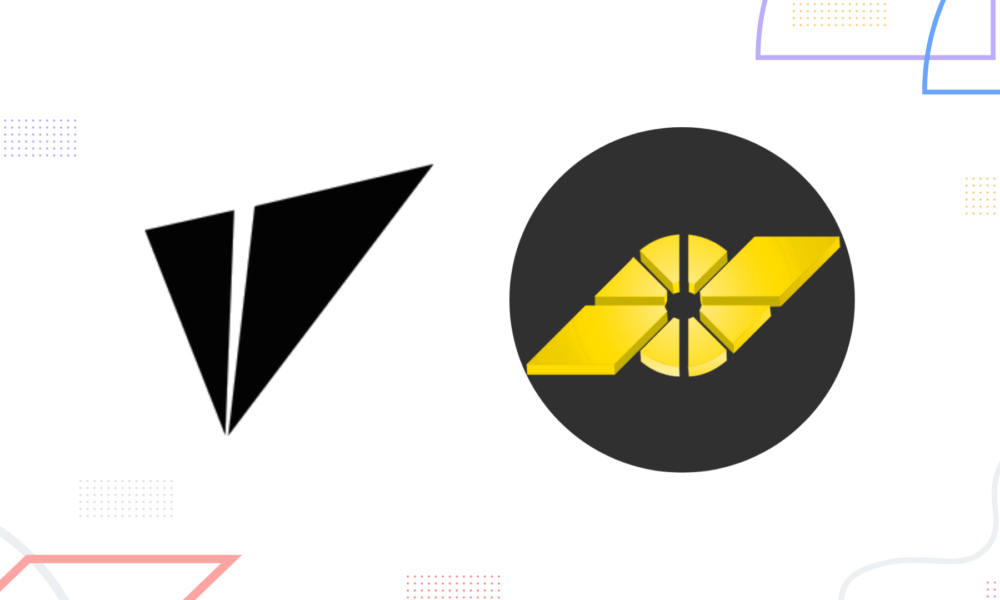 Ilustrasi aset kripto Vite (VITE) dan New BitShares (NBS).