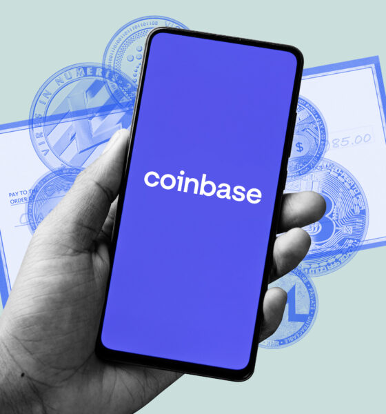 Ilustrasi exchange Coinbase.