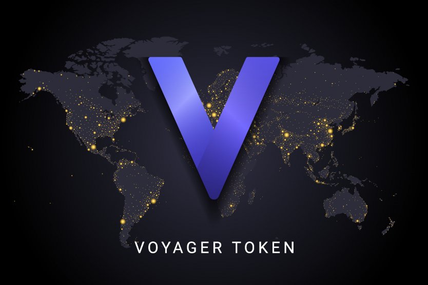 Ilustrasi aset kripto Voyager Token (VGX).