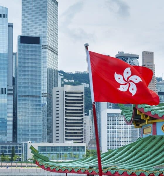 Ilustrasi aset kripto di Hong Kong. Sumber: Getty Images.