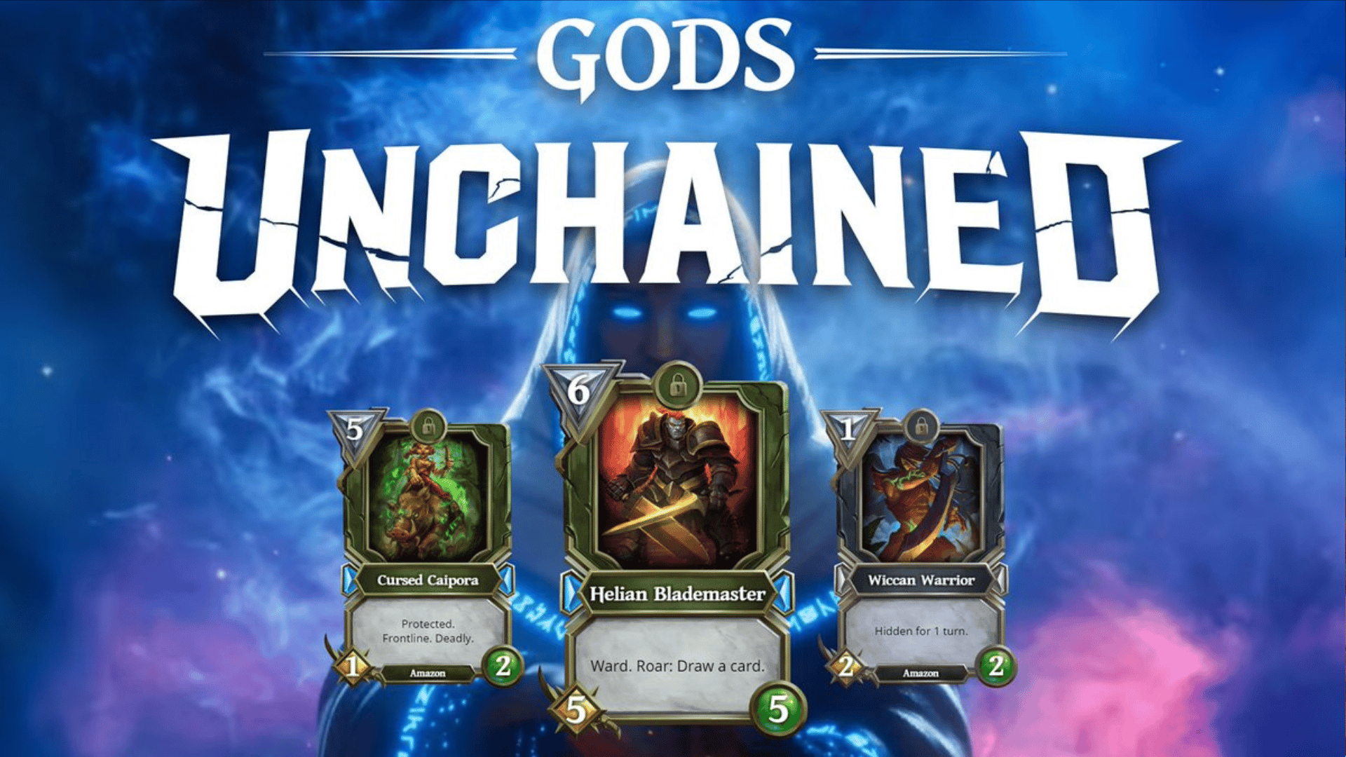 Ilustrasi game blockchain Gods Unchained. Foto: Gods Unchained.