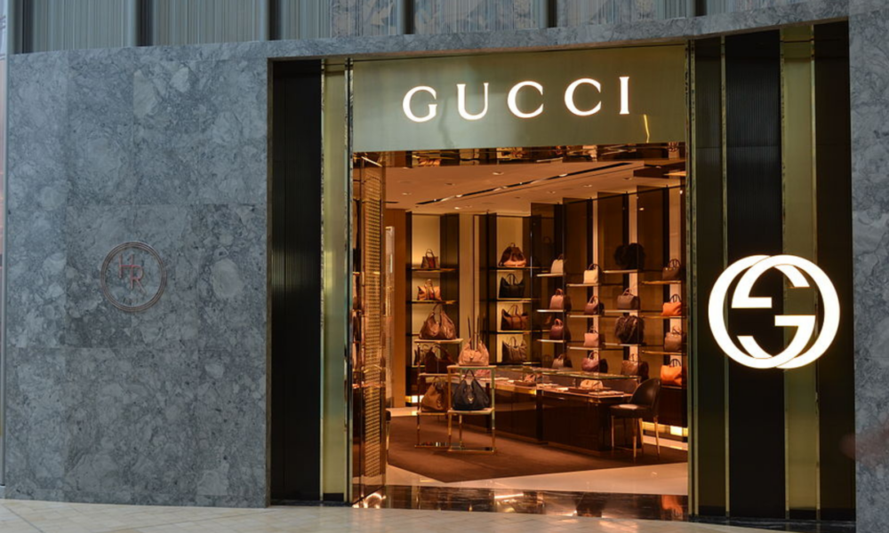 Ilustrasi brand fashion Gucci. Sumber: Wikimedia Commons.