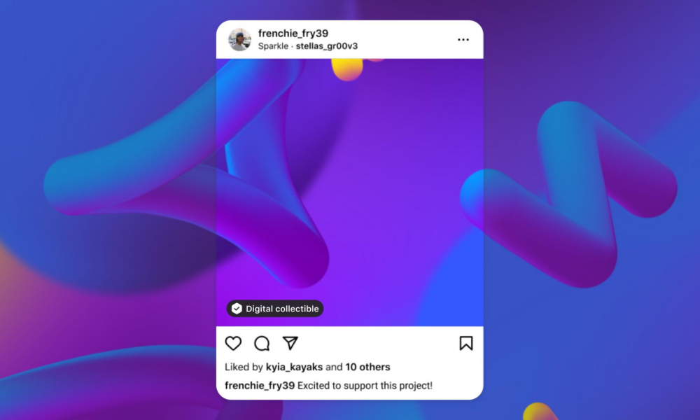 Meta akhirnya rilis fitur Instagram NFT. Sumber: Meta Platforms, Inc.