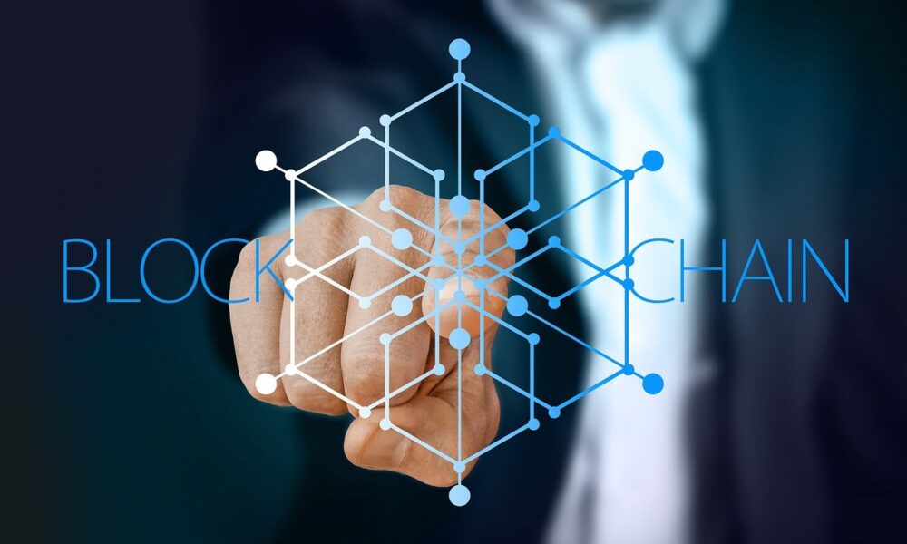 Ilustrasi blockchain. Sumber: Pixabay.