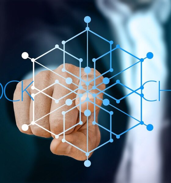 Ilustrasi blockchain. Sumber: Pixabay.