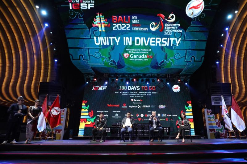 Telkom pamer metaNesia di turnamen Indonesia Esports Summit: Bali 14th World Esports Championships 2022. Foto: Telkom.