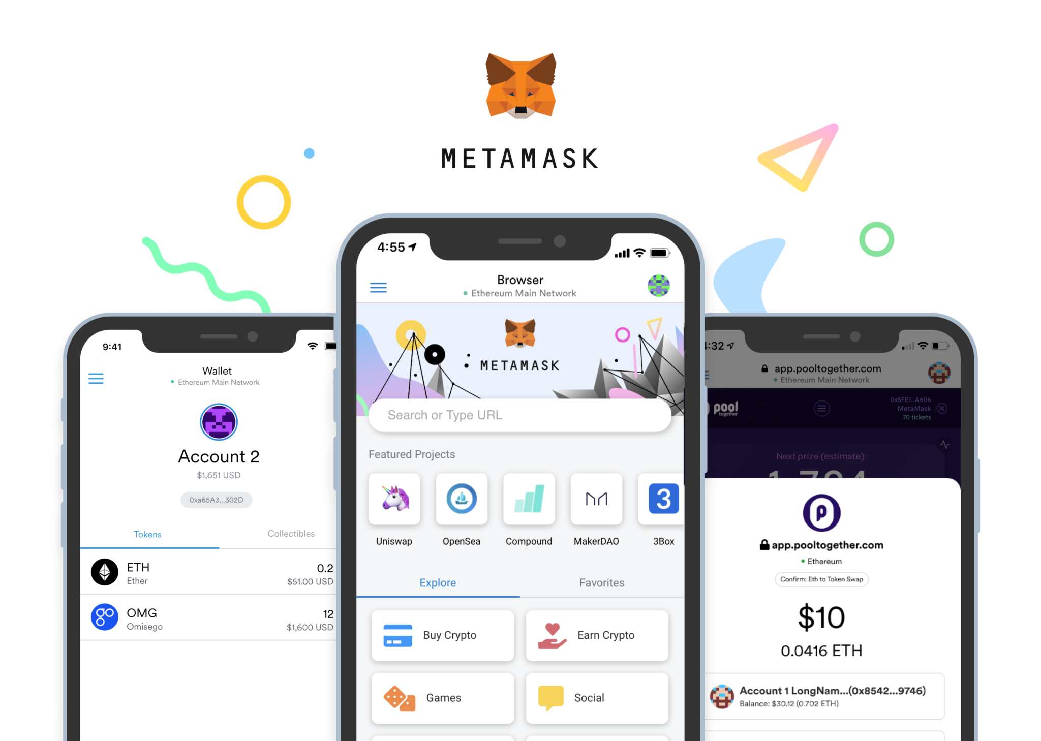 Ilustrasi dompet kripto, MetaMask. Foto: Getty Images.