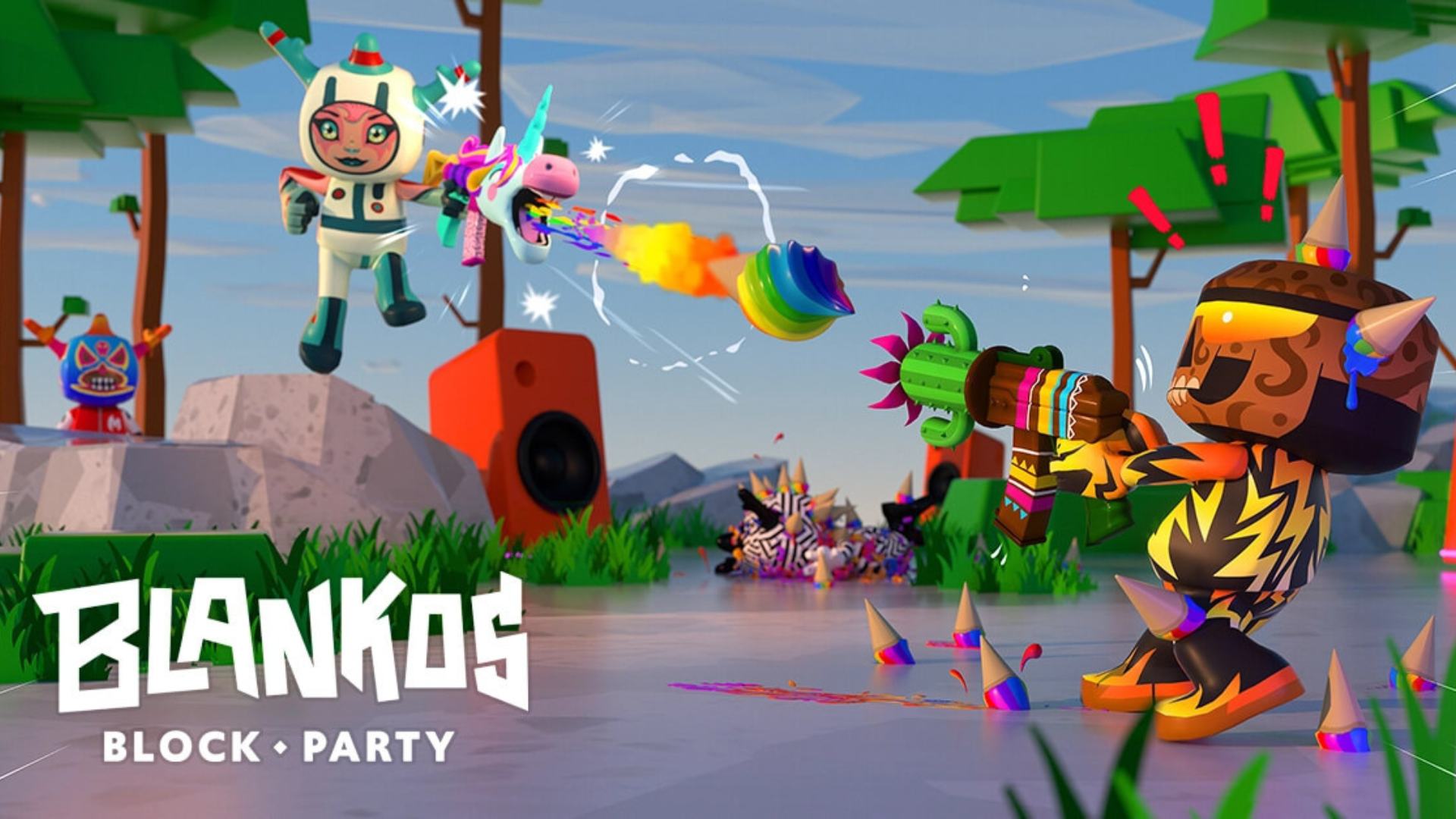 Game NFT, Blankos Block Party mulai tersedia di Epic Games Store pada 28 September 2022. Foto: Mythical Games.