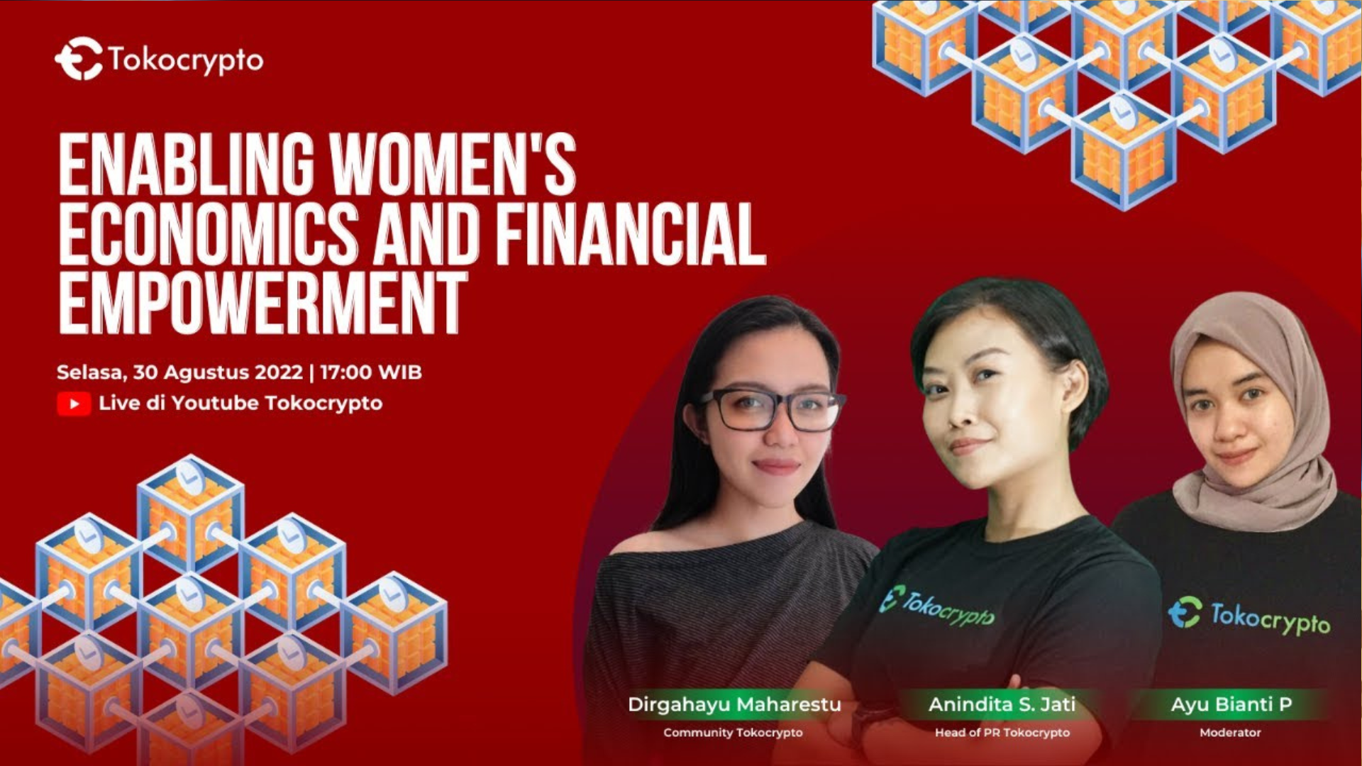 Video Women and Financial Wellness edisi ke-9. Foto: Tokocrypto.