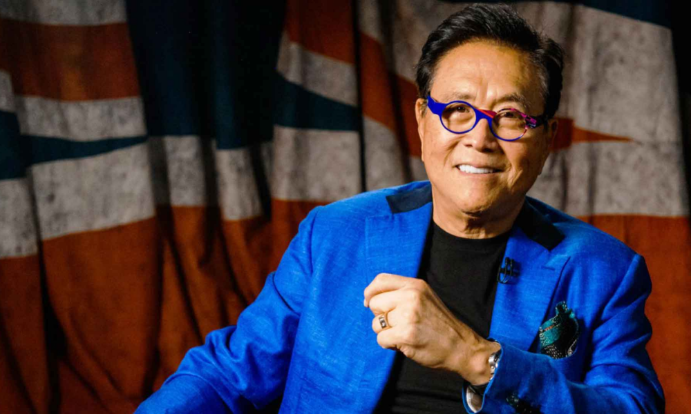 Robert Kiyosaki: Peluang beli Bitcoin saat ekonomi AS anjlok. Foto: Londonreal.tv.