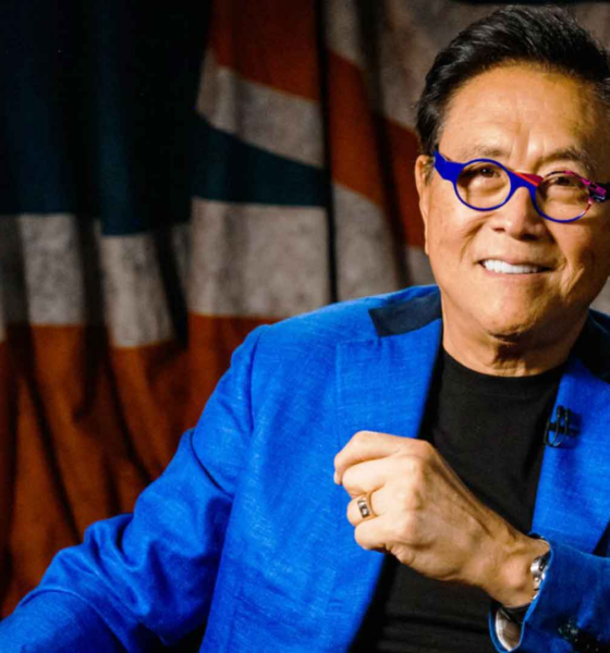Robert Kiyosaki: Peluang beli Bitcoin saat ekonomi AS anjlok. Foto: Londonreal.tv.