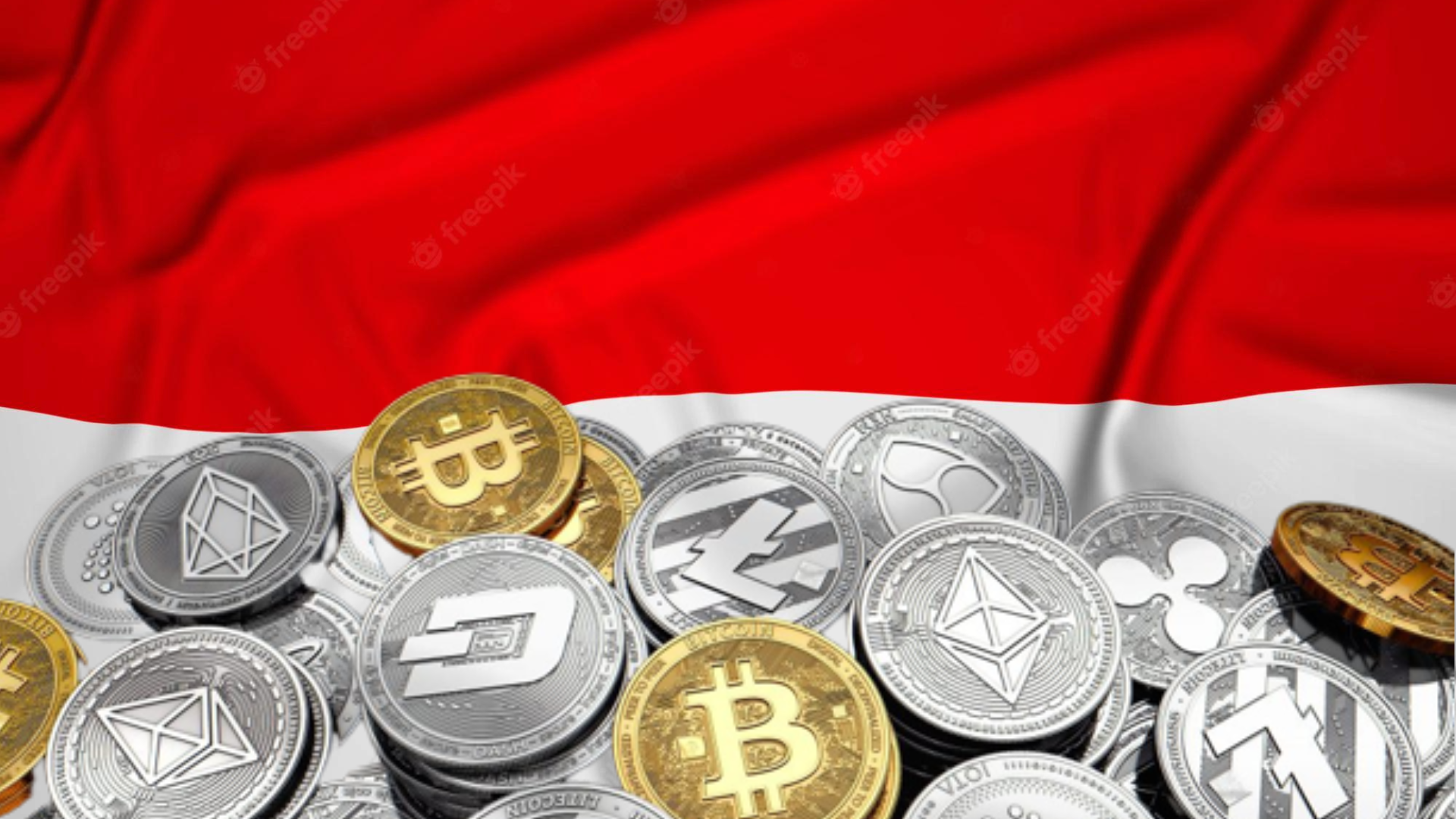Ilustrasi aset kripto di Indonesia.