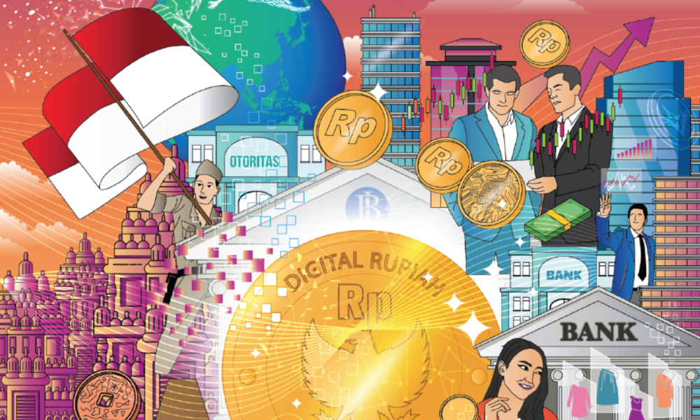 Ilustrasi CBDC Digital Rupiah. Foto: Bank Indonesia.