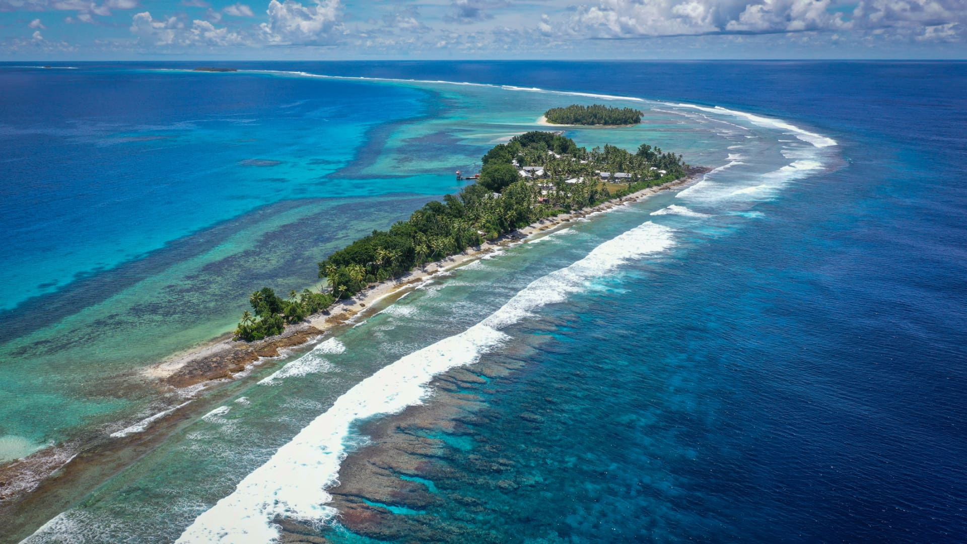 Negara Tuvalu terancam tenggelam, rencana pindah ke metaverse. Foto: Brandi Mueller | Moment | Getty Images.