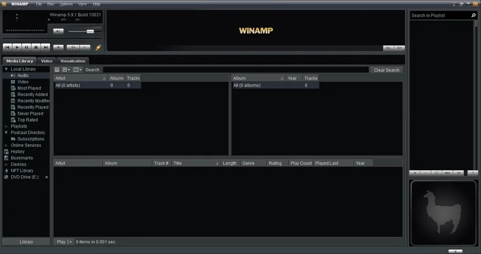 Aplikasi Winamp rilis fitur baru bisa play musik NFT.