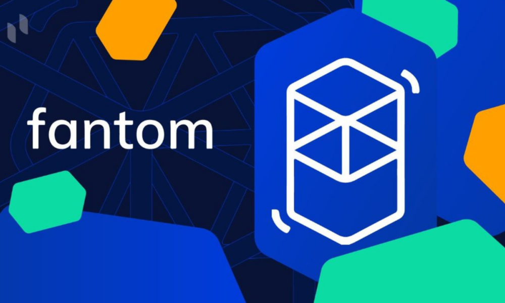 Ilustrasi aset kripto Fantom (FTM).