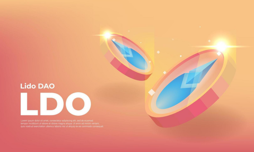 Ilustrasi aset kripto Lido DAO (LDO). Sumber: Vecteezy.