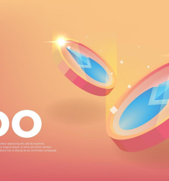 Ilustrasi aset kripto Lido DAO (LDO). Sumber: Vecteezy.