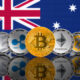 Ilustrasi perdagangan aset kripto di Australia. Sumber: Shutterstock.