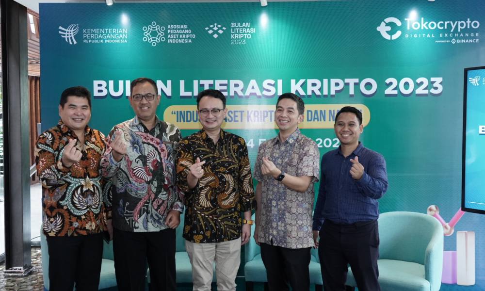 Diskusi panel di acara Tokocrypto Bulan Literasi Kripto 2023. Foto: Tokocrypto.